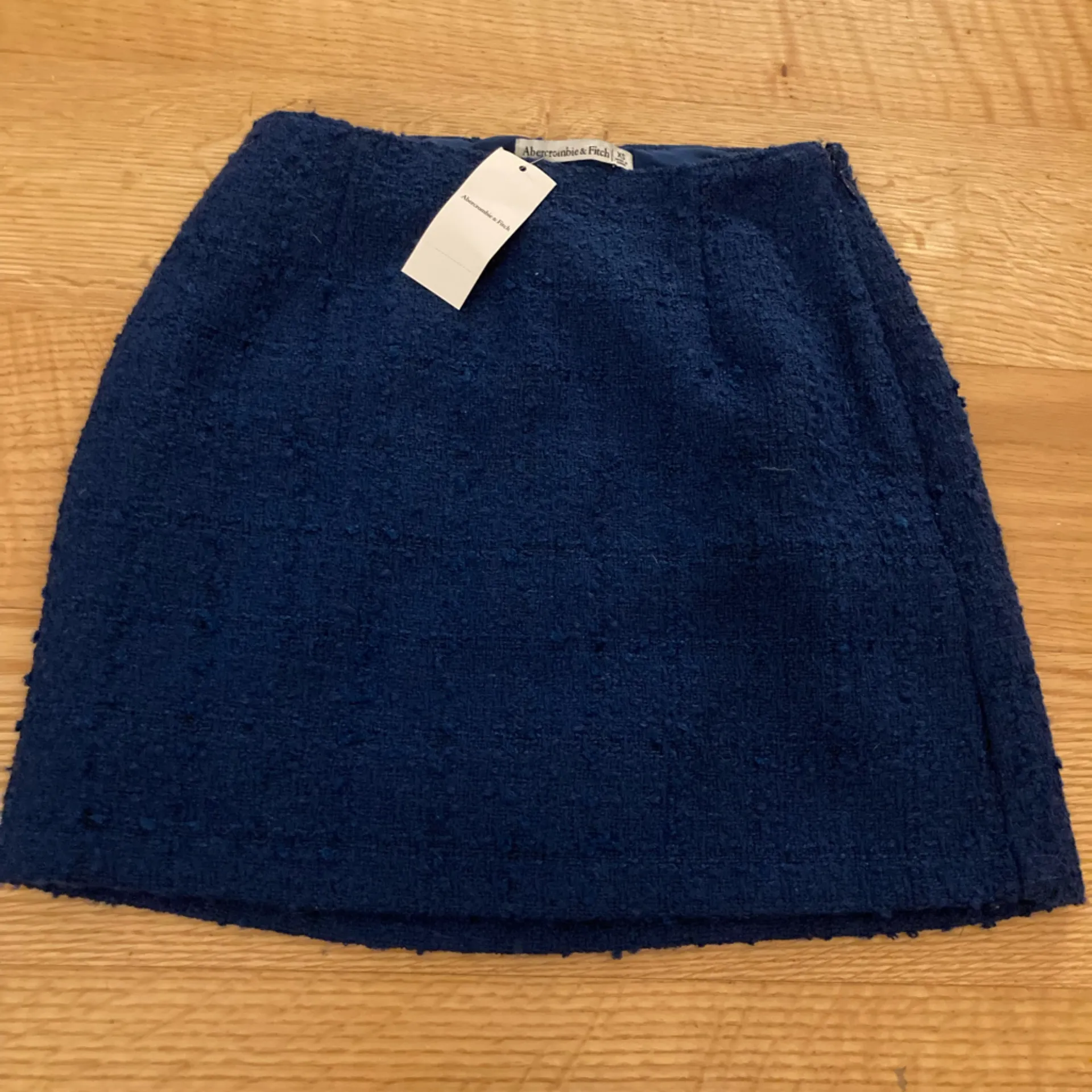 Abercrombie Cobalt Blue Tweed Skirt - Image 2