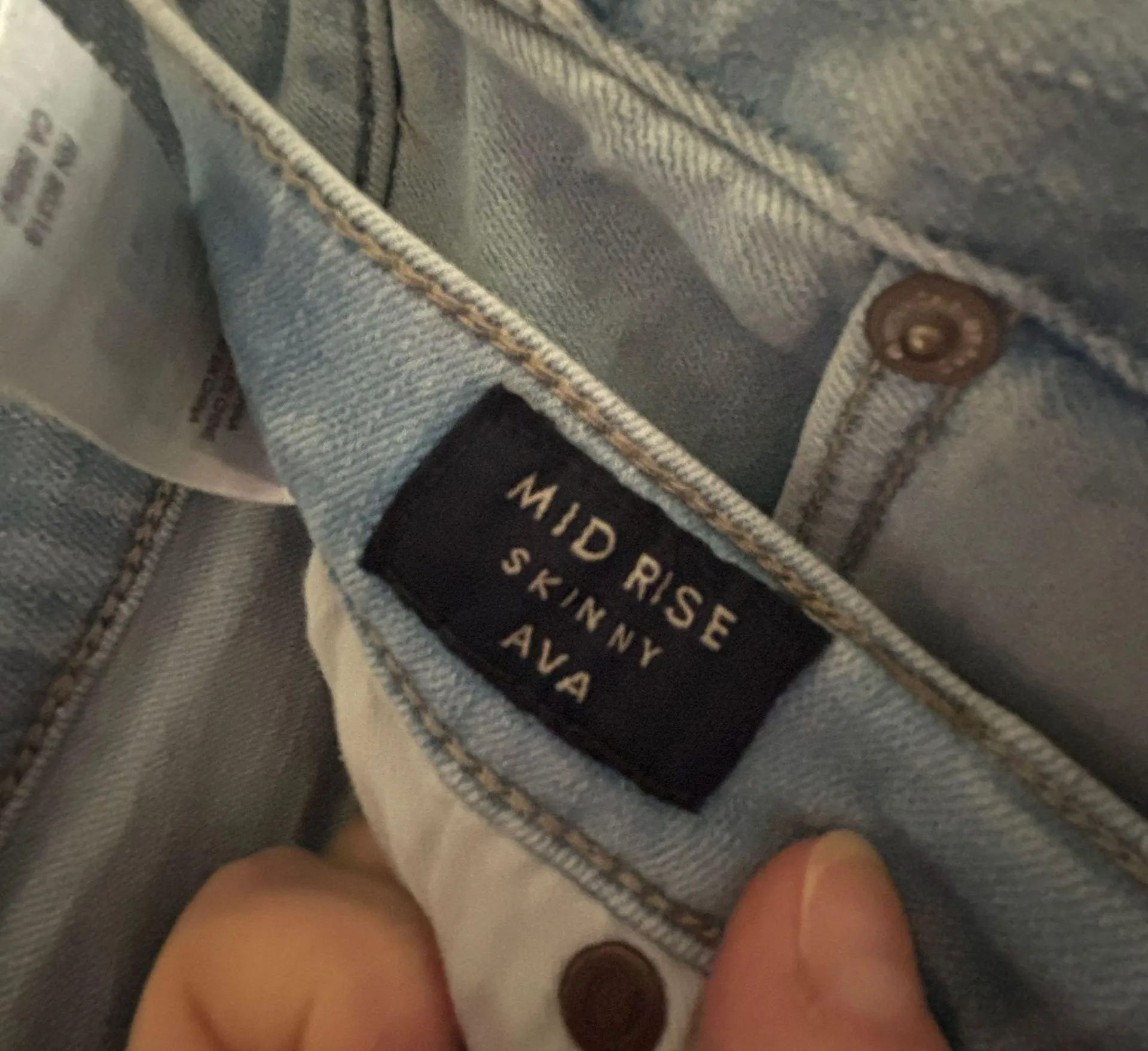 Mid Rise Ava Skinny Jeans - Image 4