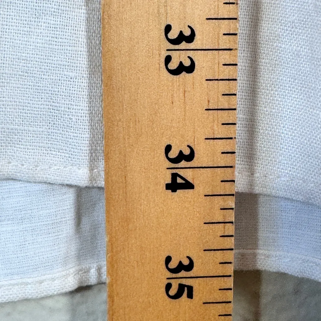 Zara White Black Tropical Floral Linen Shift Dress Womens XL Hawaiian Vacation - Image 4