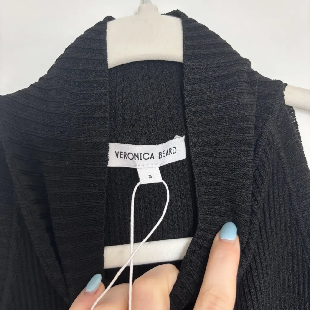 Veronica Beard Briggita Knit Halter Dress - Image 5