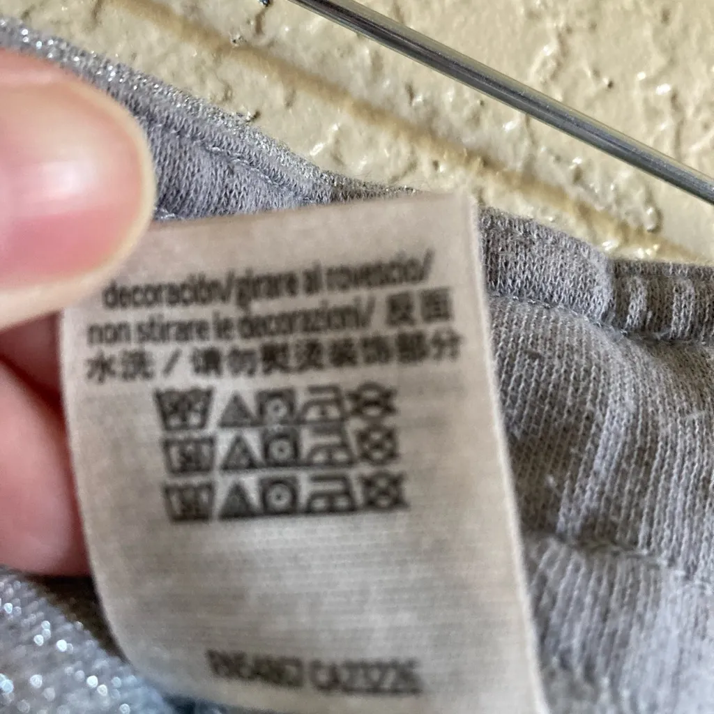 Pink Victoria’s Secret Rare Silver Mermaid Bling Jogger Pants A243 - Image 6