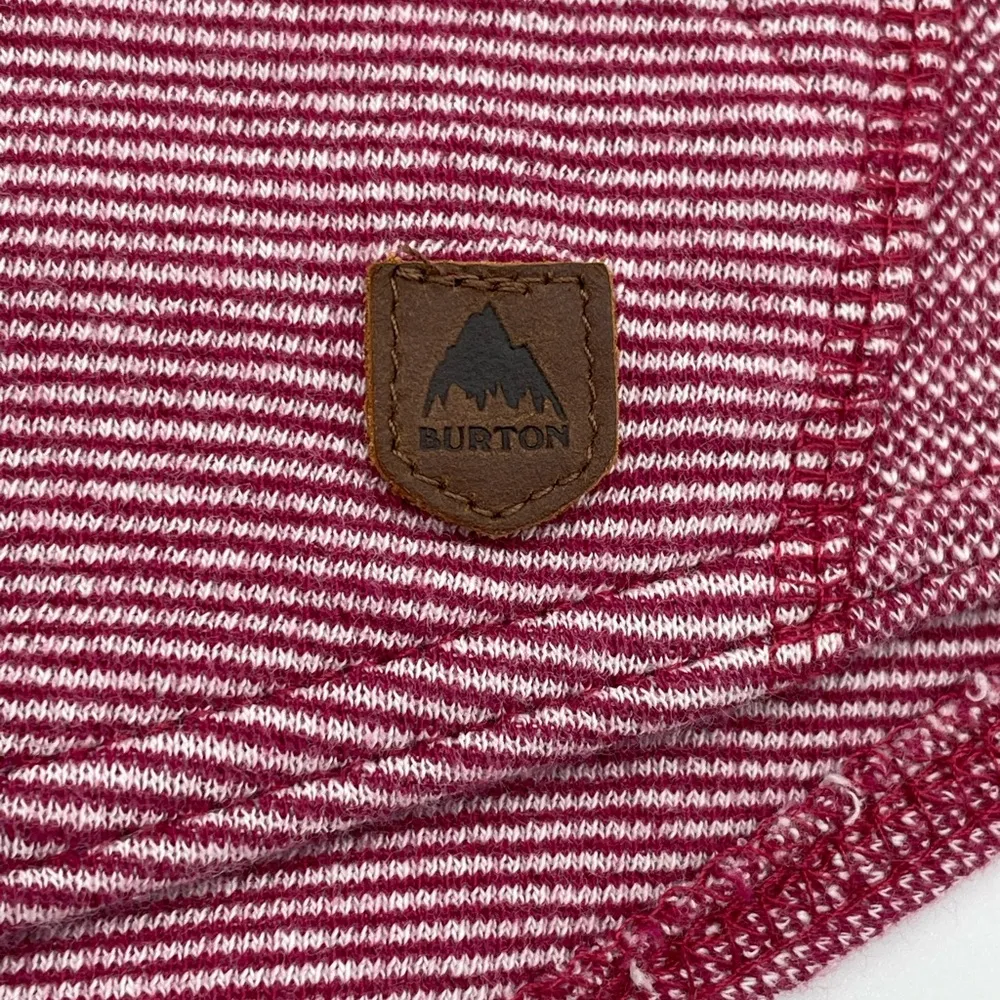 Burton Oversize Turtleneck Cowl Sweatshirt Sweater Mottled Pink Cozy Winter - Image 2