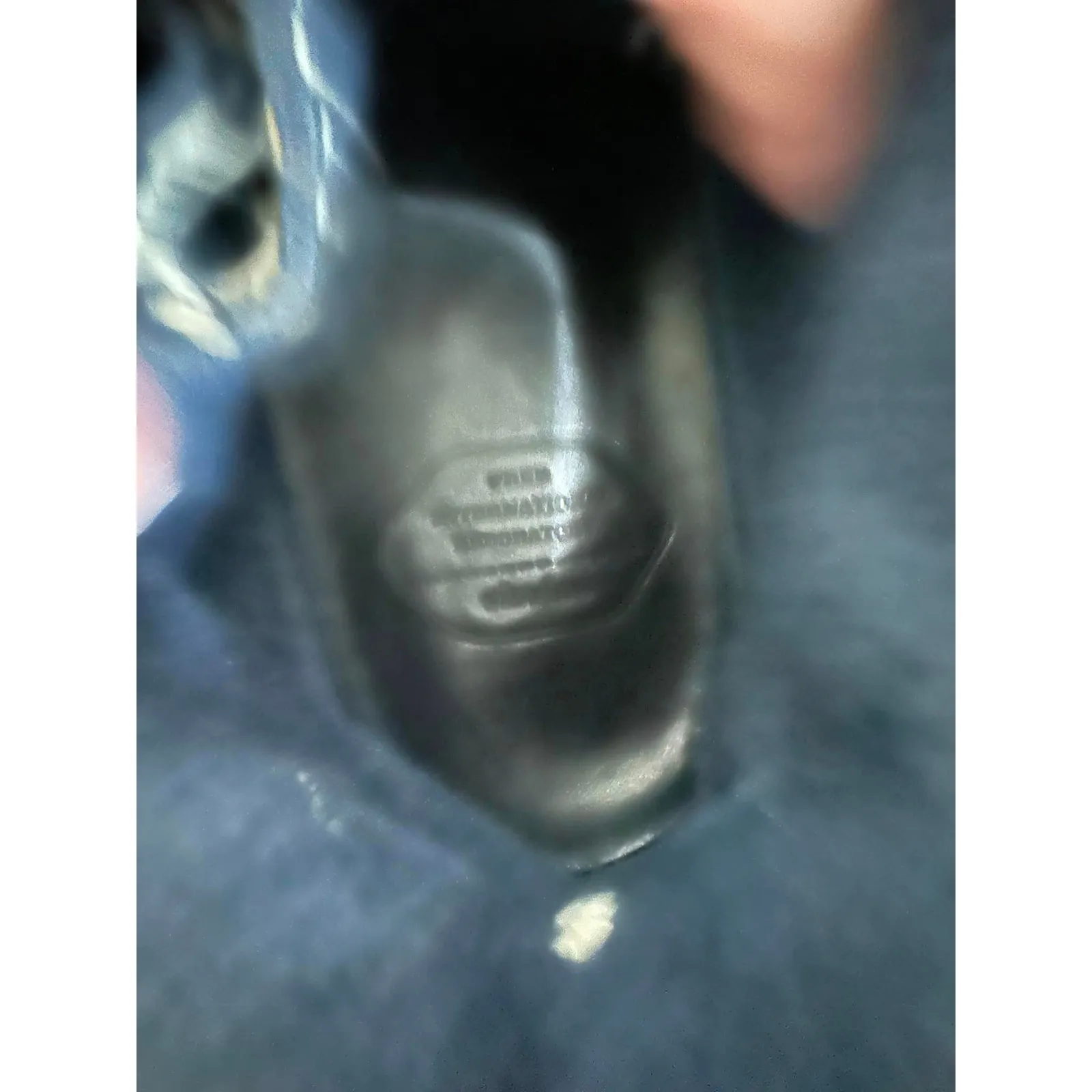 Visvim‎ Navy Flynt Hi Sashiko Suede Sneakers Size 8 Blue - Image 9