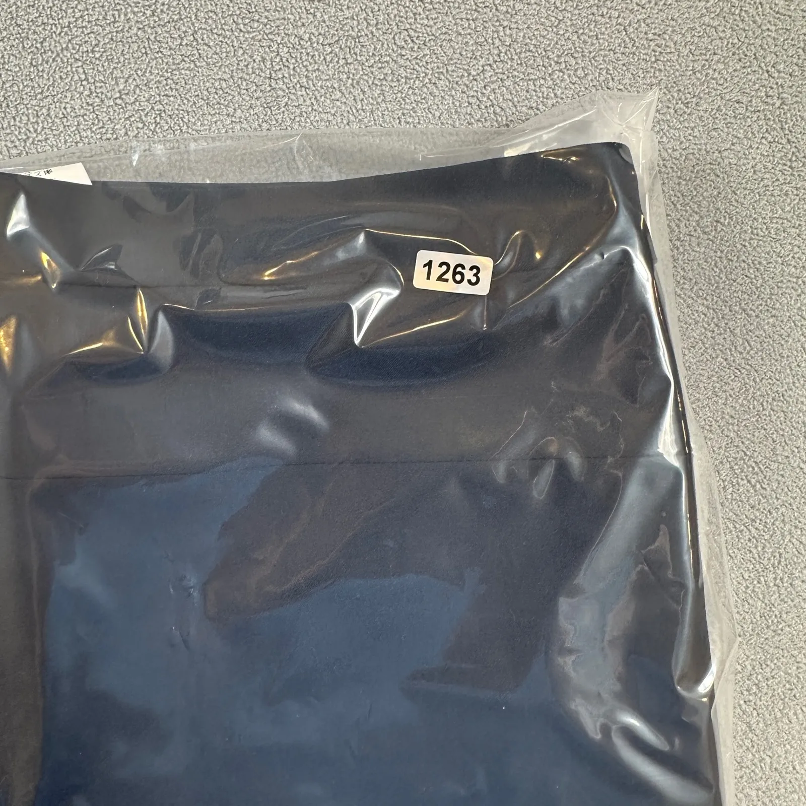 ZARA Woman Dress Pants 8 Navy Blue Straight Leg Slim Fit Tailored Office NWT - Image 8