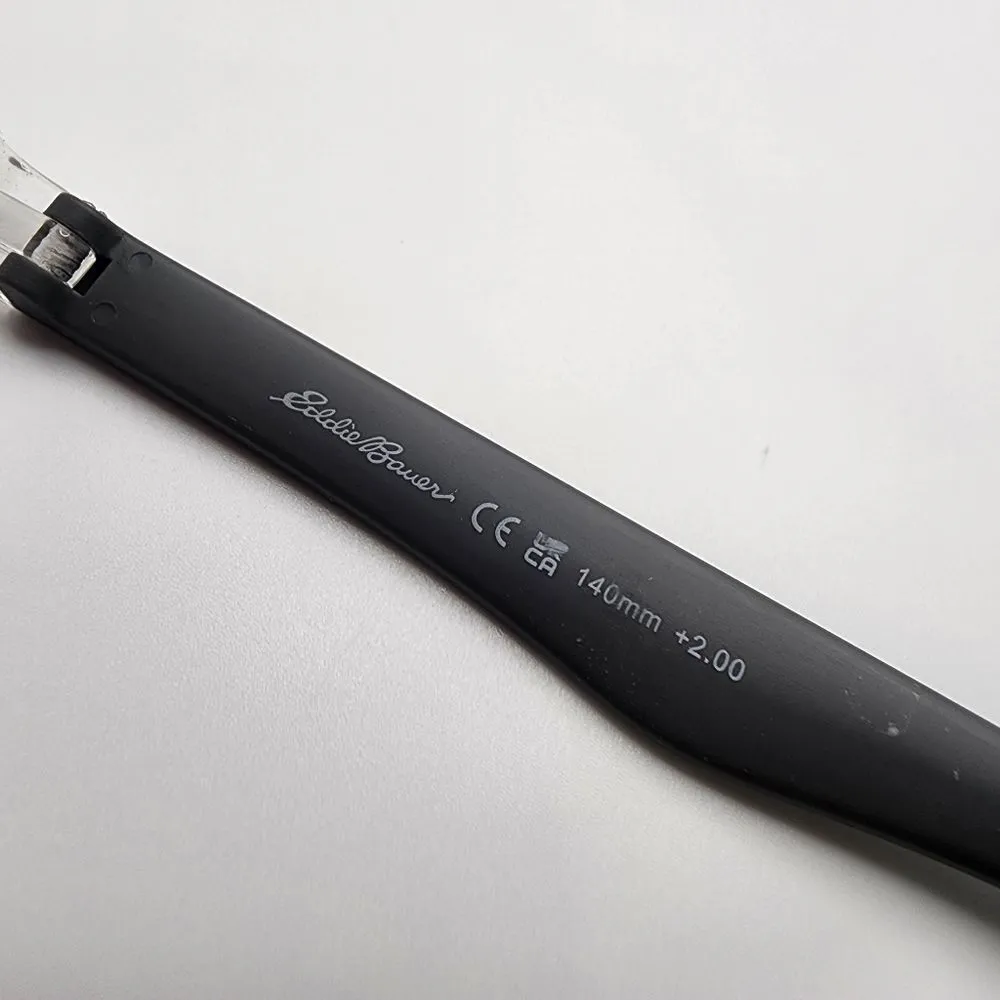 Eddie Bauer Clear & Gray +2.00 Readers - Image 7