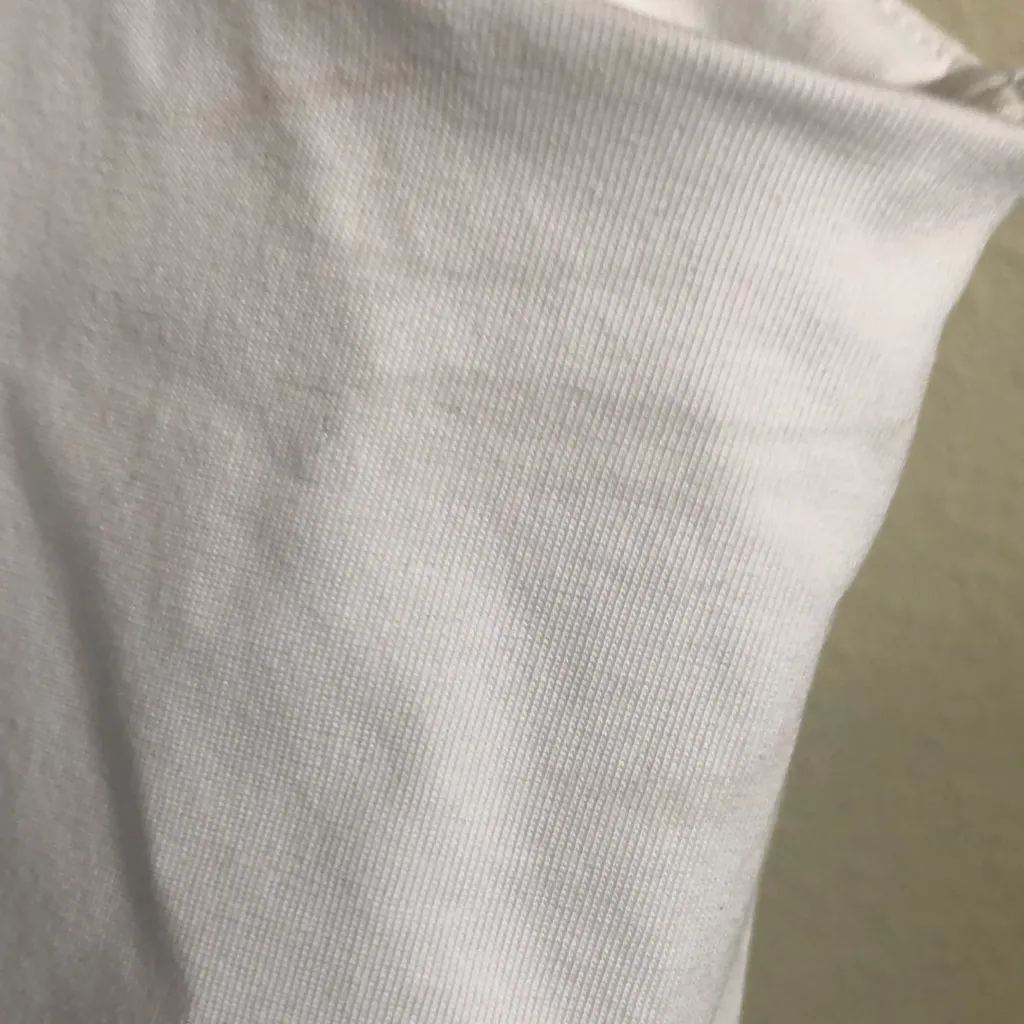 EXPRESS White Halter Neck Women's Top. Size M - Image 5