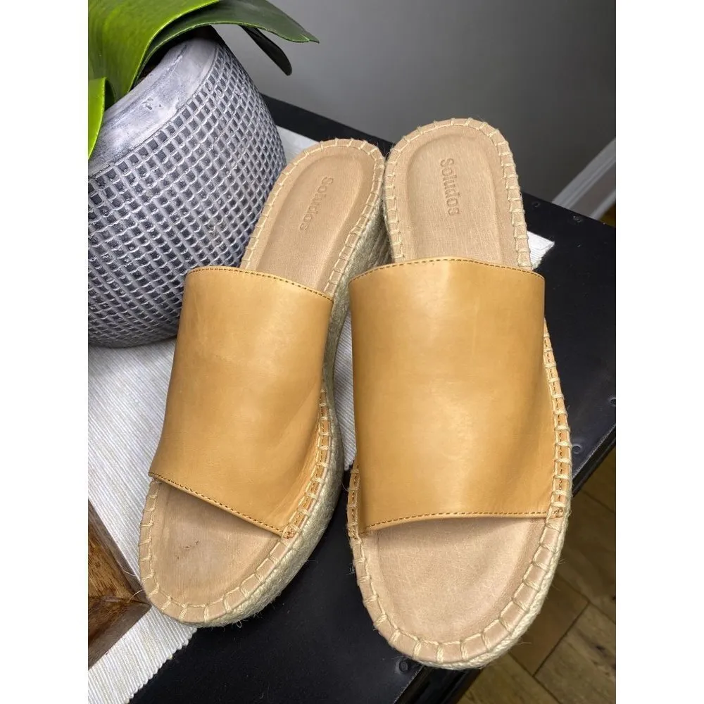 Soludos Laguna Mule Camel Womens Size 8.5 - Image 8