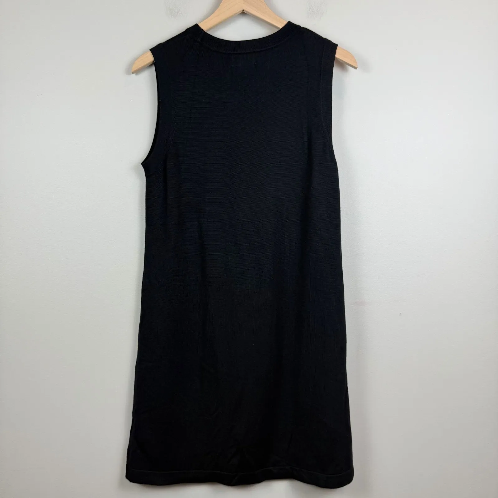 Missoni for Target Sweater Dress Women's Medium Black‎ Zig Zag Striped Chevron - Image 3