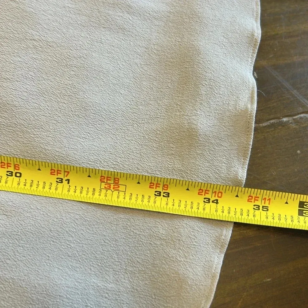 WILFRED FREE by ARITZIA Teigen Mini Shirt Dress in Lune L Taupe Gray Gauzy - Image 8