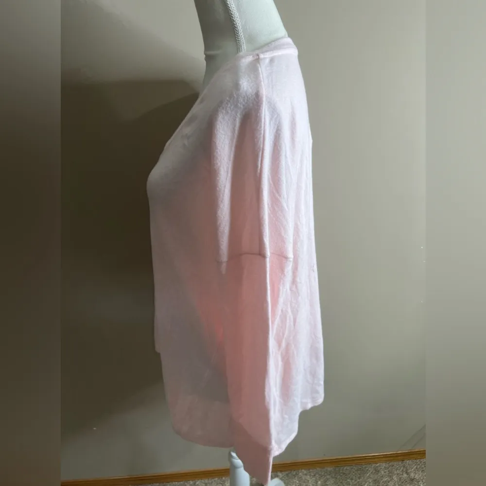 NWT Gibson pale pink sweater large - Image 6