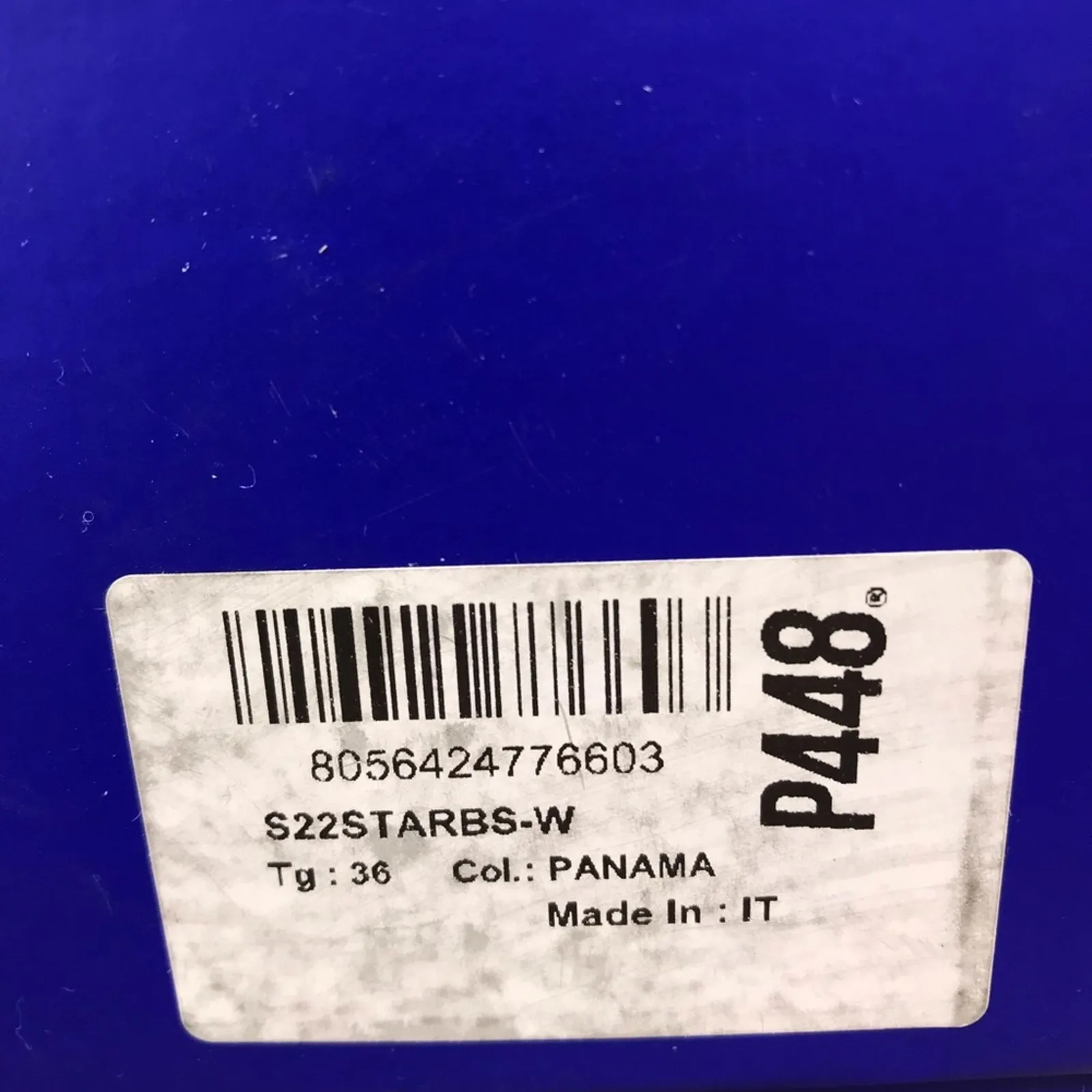 P448 Italian Panama Embroidery Sneakers Women EU 36 BS Fairy Gorpcore Boho NWB - Image 12