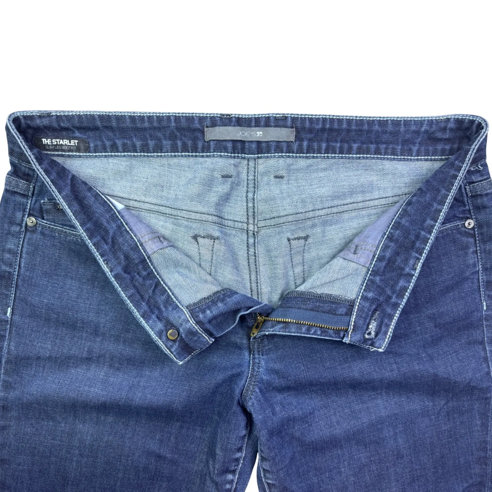 JOE'S Jeans The Starlet Slim Leg Boot Fit Dark Wash Mid Rise Denim Women's 31 - Image 5