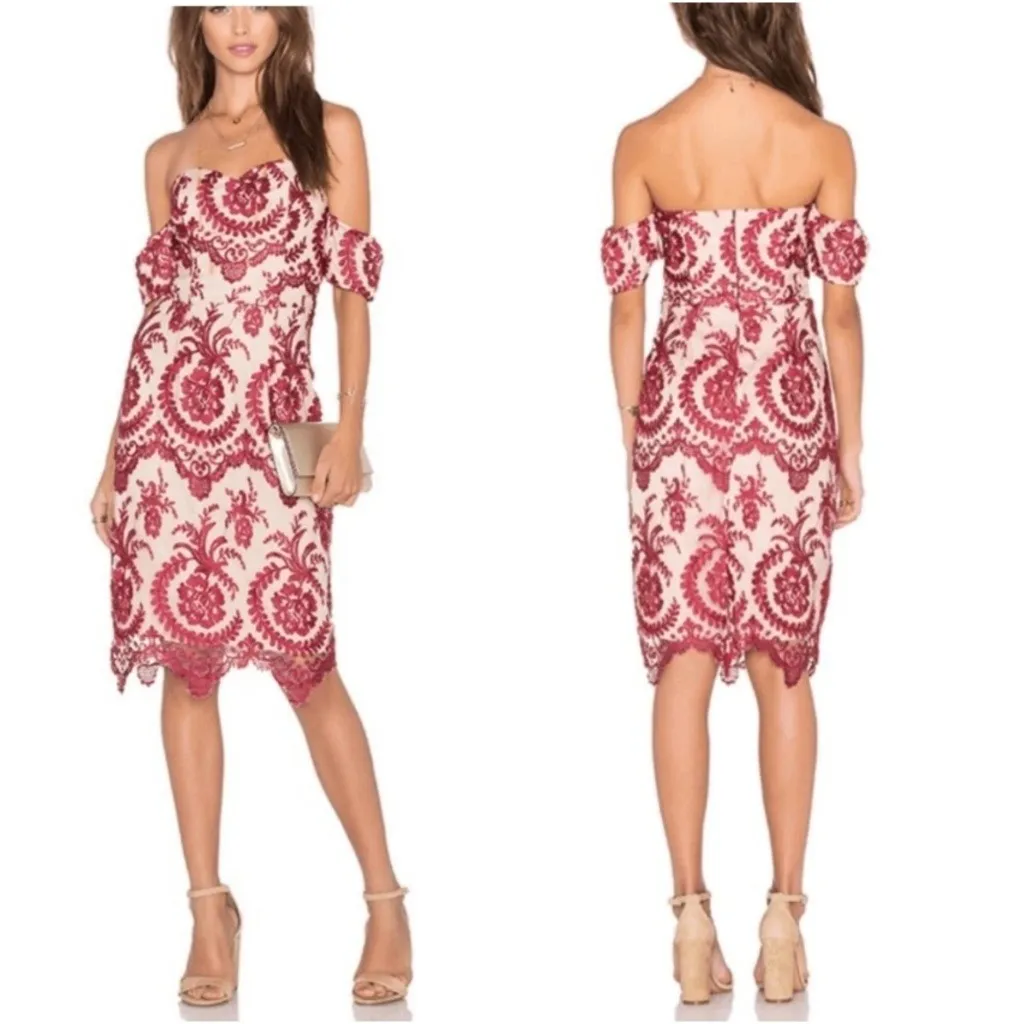 NBD x‎ REVOLVE Beaux Dress in Red Size M - Image 2