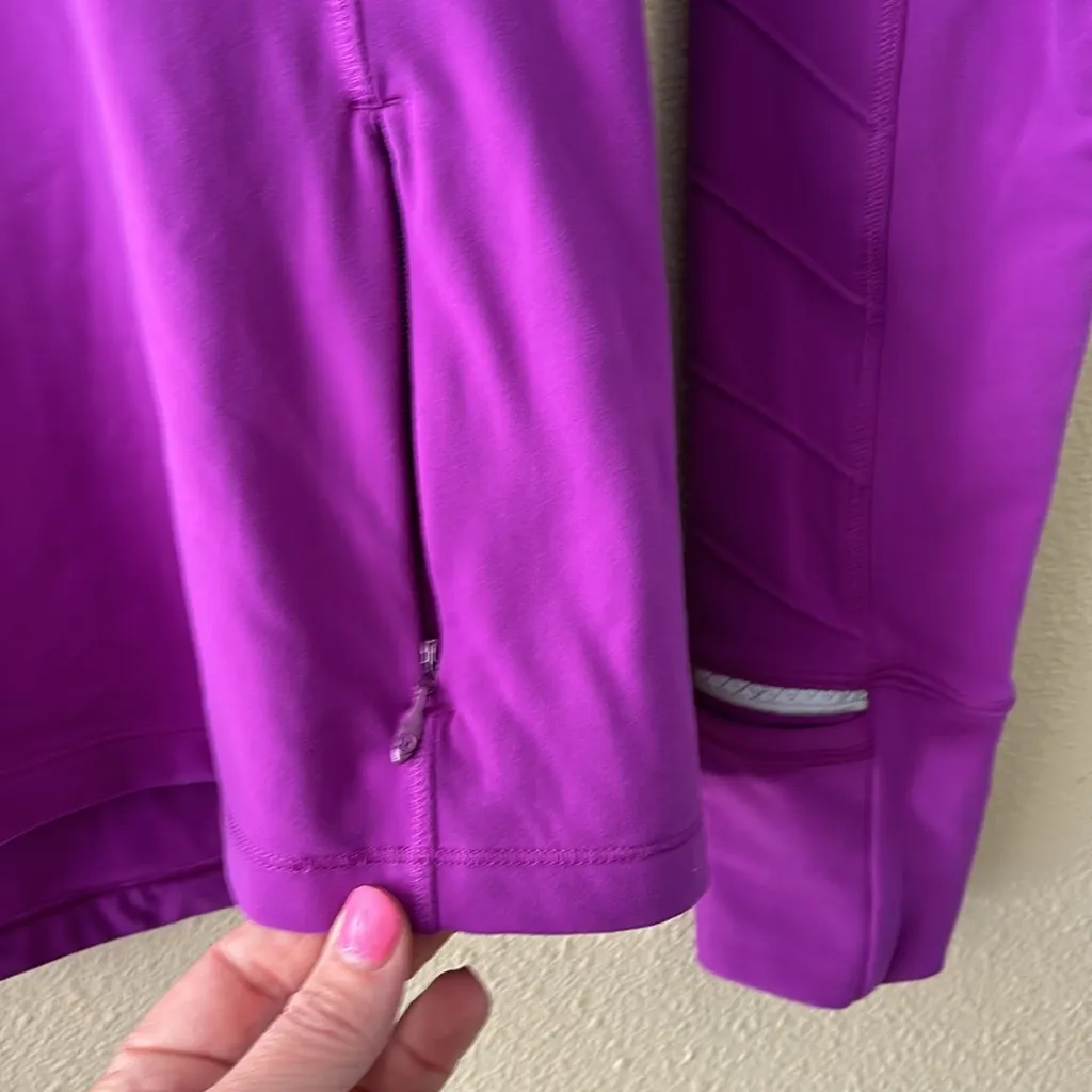 Lululemon Face The Frost 1/2 Zip in Tender Violet Size 4‎ - Image 3