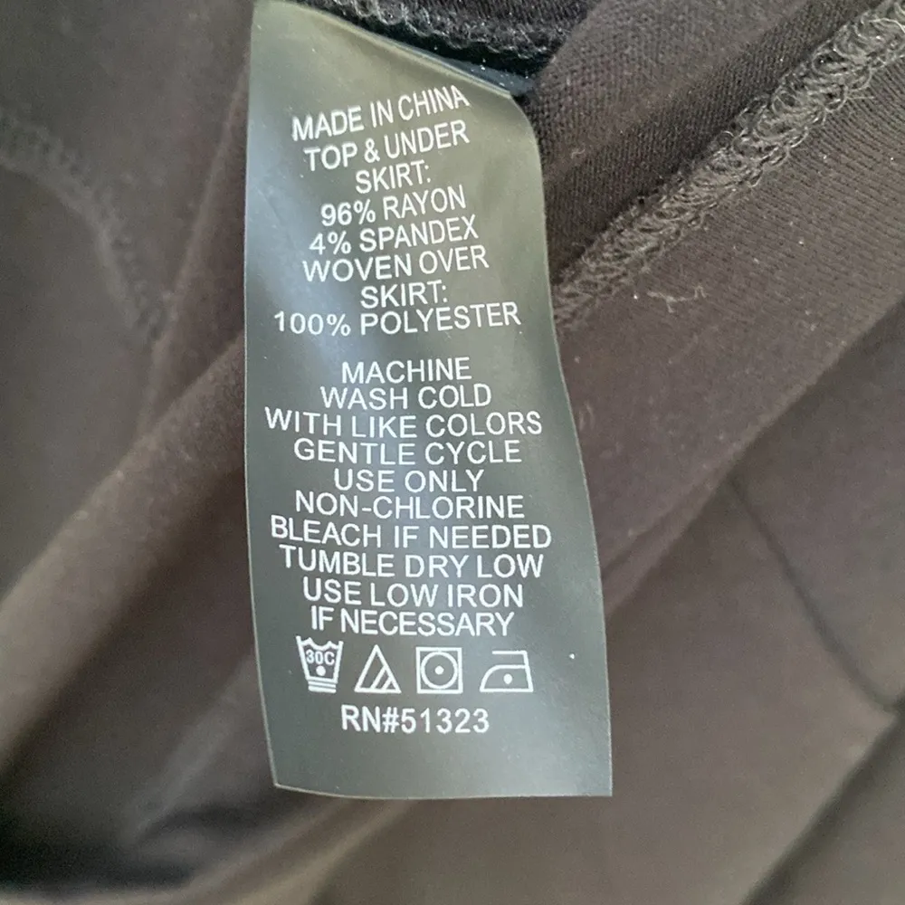 NWT! 🖤 VINCE CAMUTO SLEEVELESS STRETCH MAXI DRESS WITH SHEER CHIFFON OVER SKIRT - Image 10