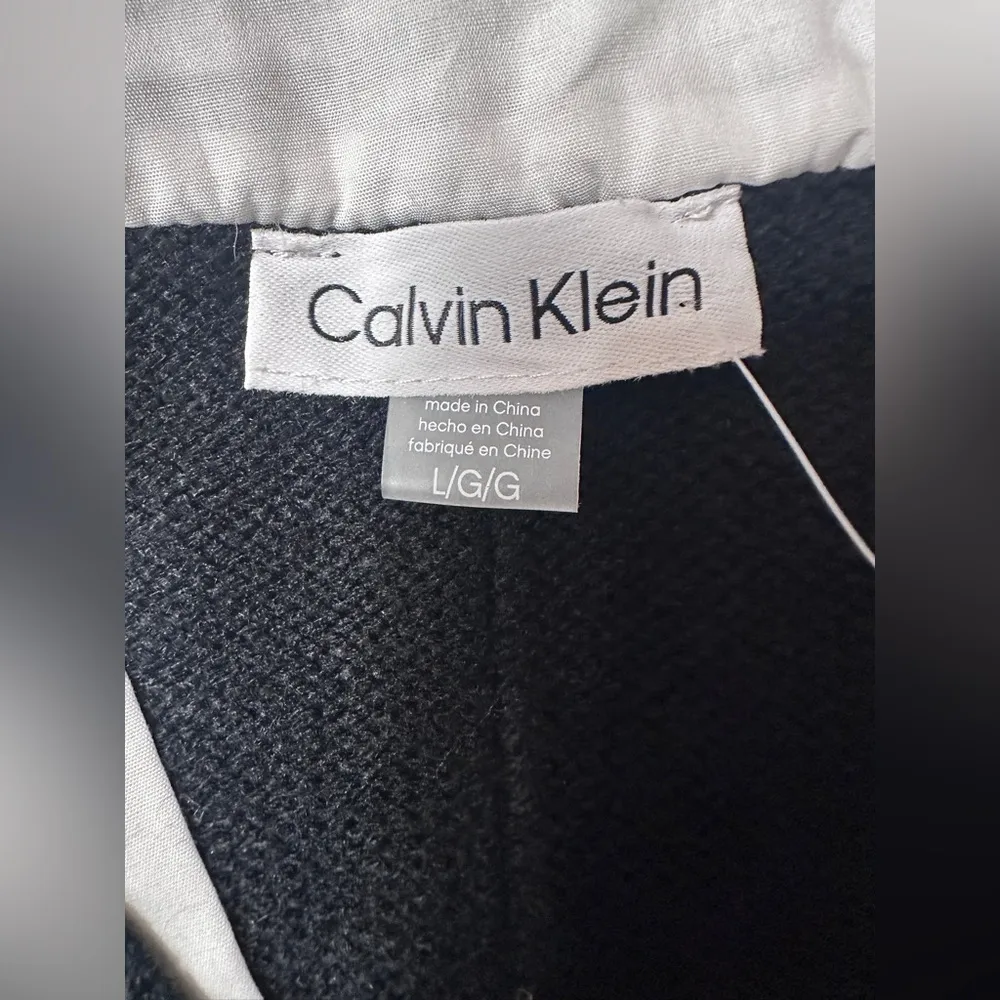 NWT  Contrast Trim Mini Shirt Dress; attached blouse size Large - Image 4