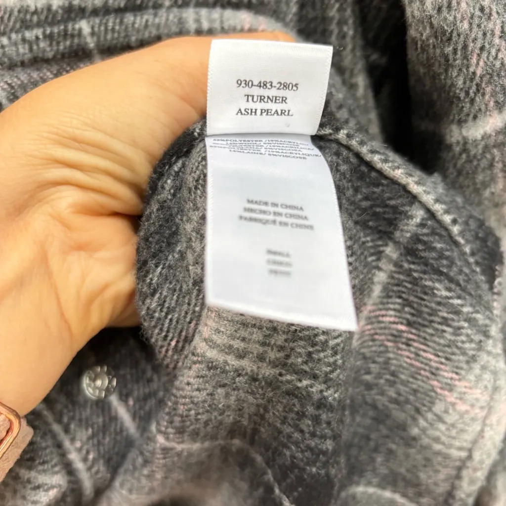 Rails Turner Jacket / Shacket in Ash Pearl Plaid S - Image 11