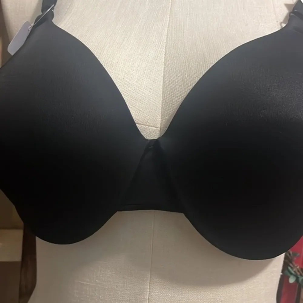 Warner’s bra black cushioned underwire full coverage bra adjustable strap Sz 38D - Image 6