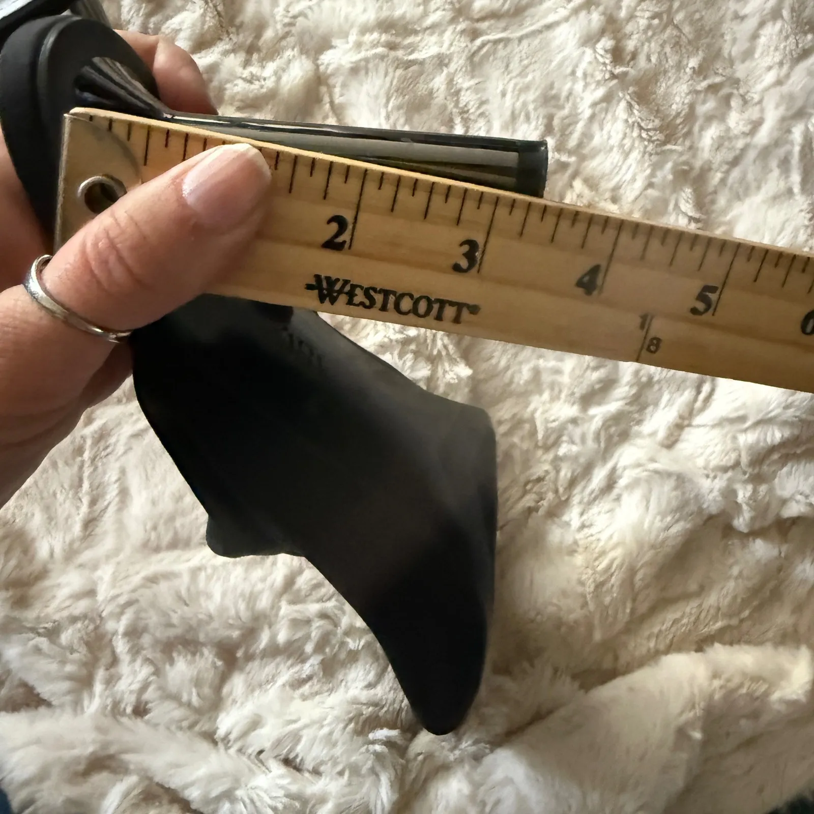 Zara Black Fabric Square Open Toe Heeled Mules‎ Size 39 US 8 Stiletto Heels - Image 9