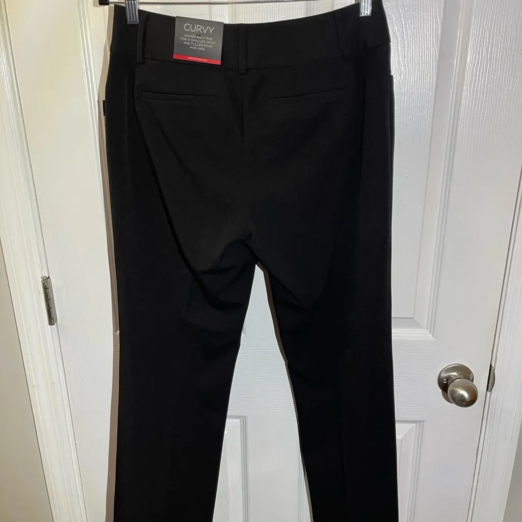 NWT Rafaella Curvy Fit Wide Leg Black
Dress Pants Sz 6 - Image 6