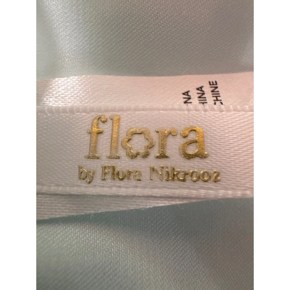 Flora Nikrooz Robe Lingerie Lace Trim Lightweight Loungewear Cover Up L/XL - Image 3