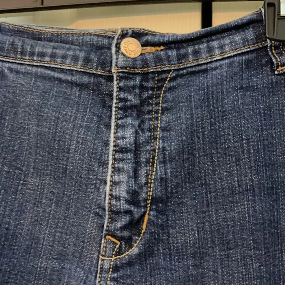 Old Navy The Dreamer Jeans Boot Cut Dark Wash 18 - Image 7