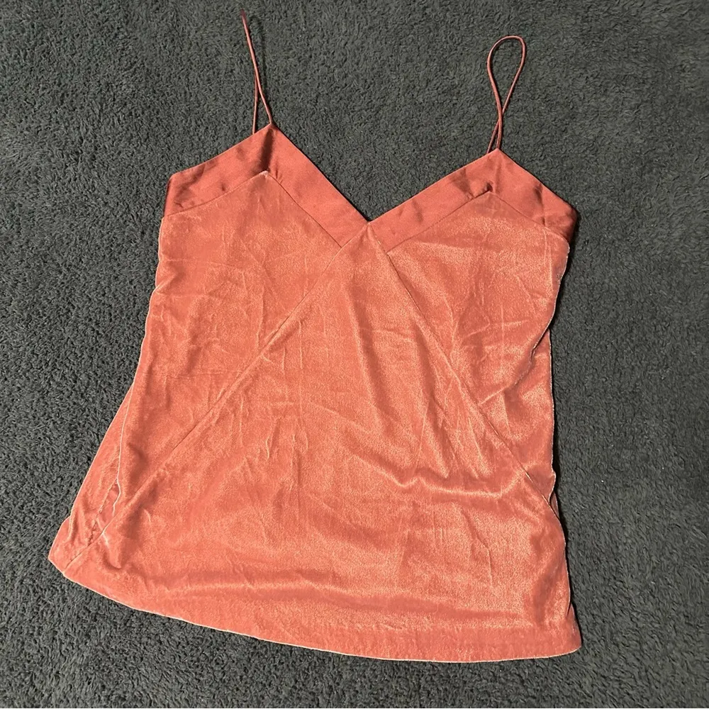 NWT Club Monaco Velvet Combo Cami Club Tank Top Size XS - Image 2