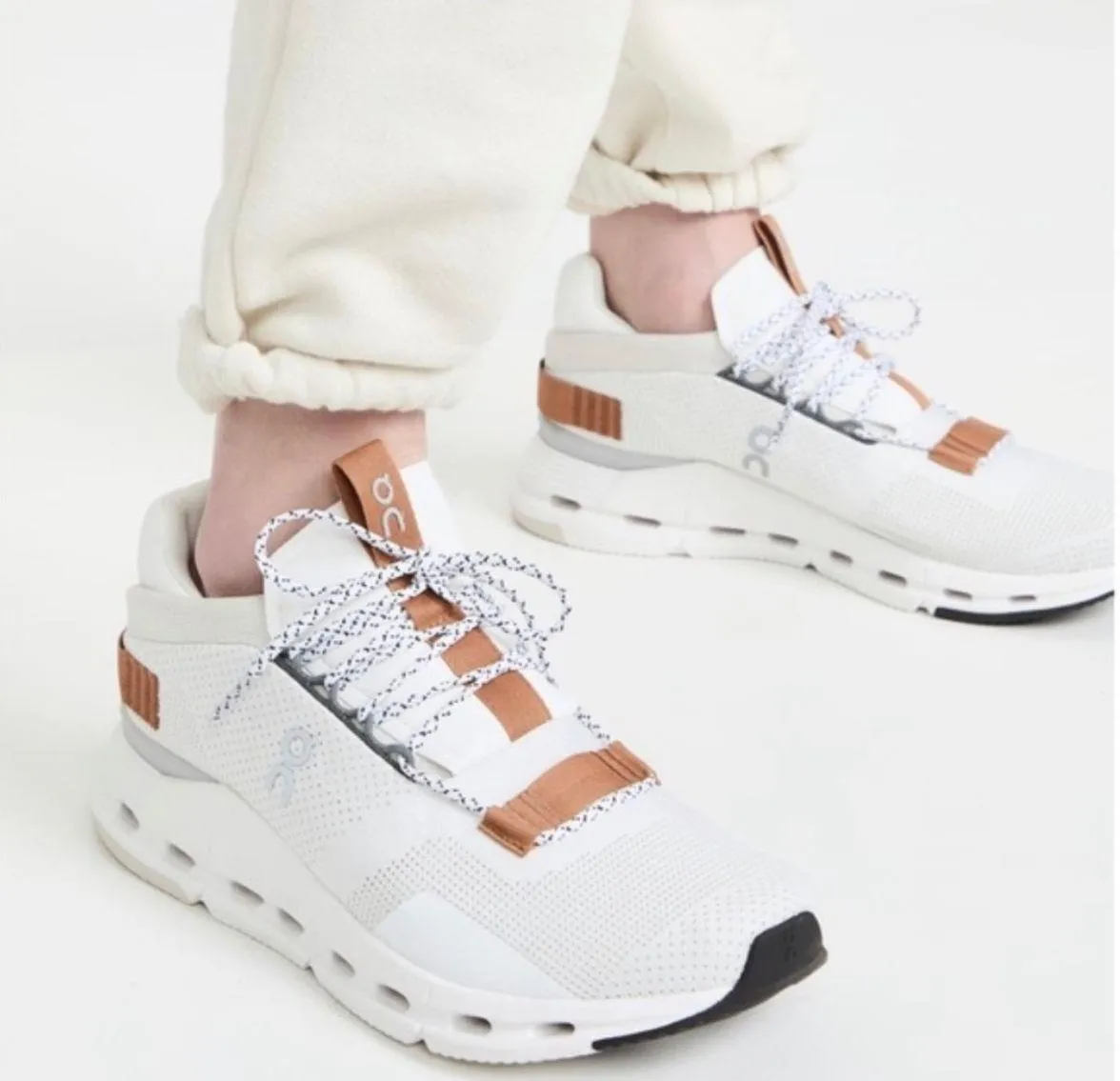 On Cloud  On Cloudnova White Pearl Women’s Size 8 - Image 6