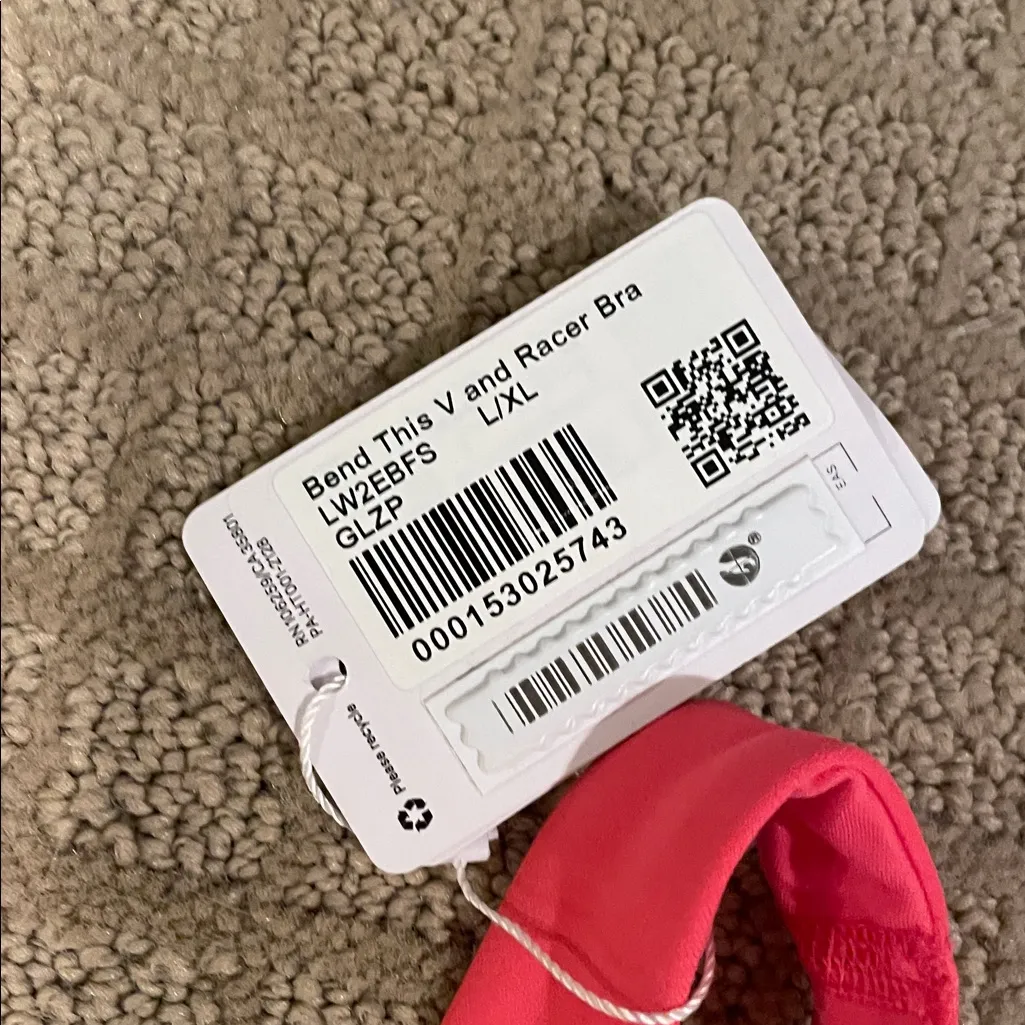 Lululemon Bend This V and Racer Bra - Image 2