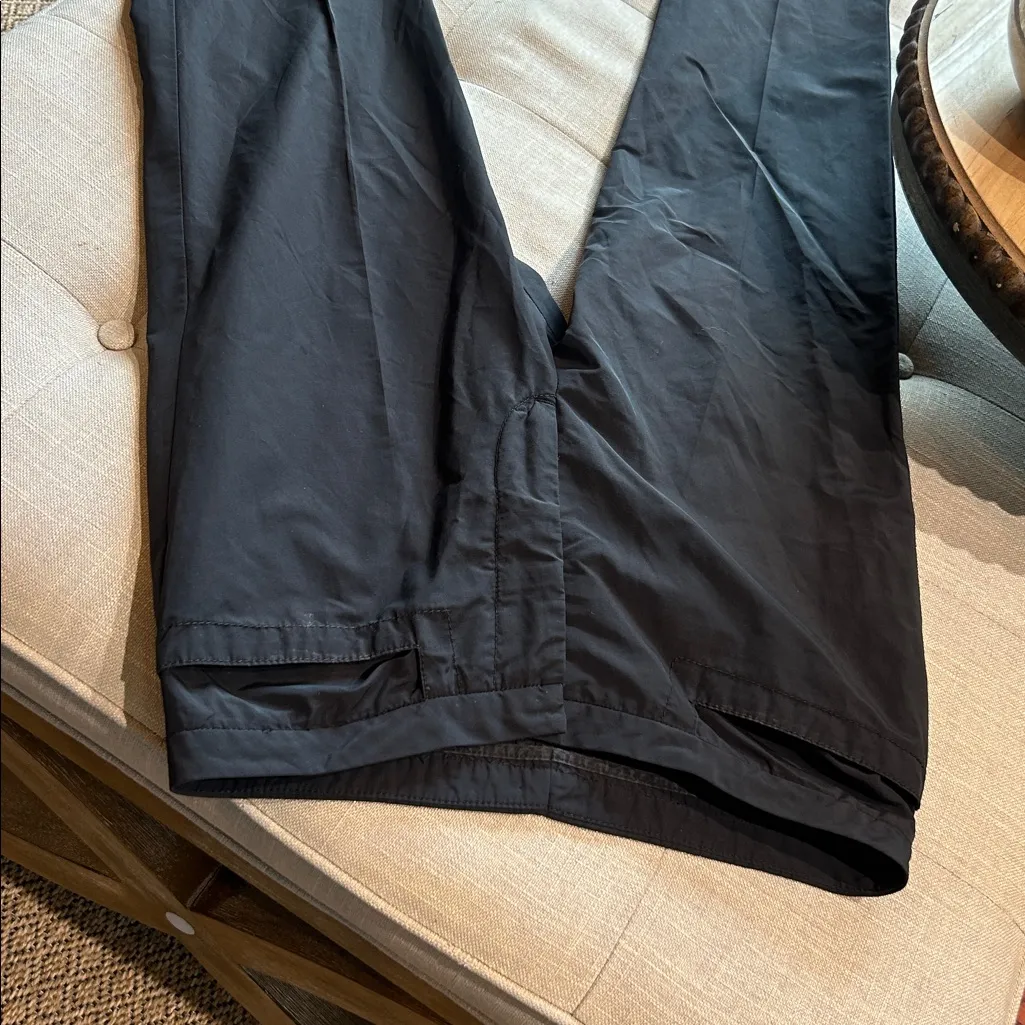 Dirk Bikkembergs Navy Slack Nylon Trouser Pant Blue Size 8 - Image 4