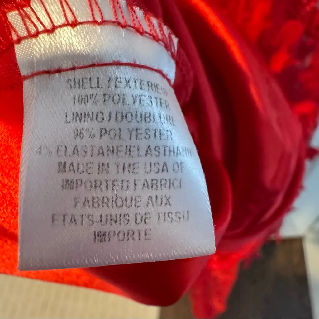 MILLY Joselyn Embroidered Midi 3D Tulle Dress | Size 6 - Image 8