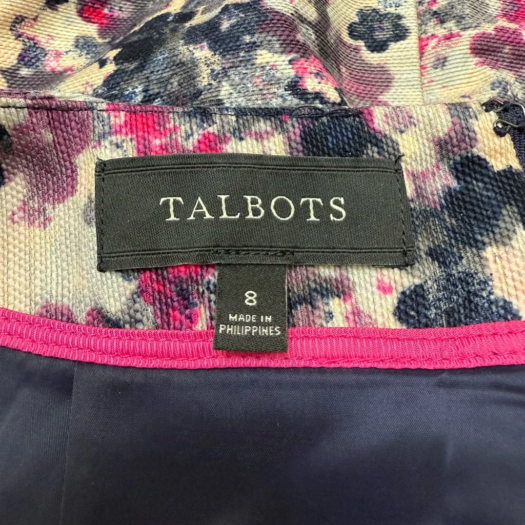 Talbots  Floral Skirt size 8 - Image 8