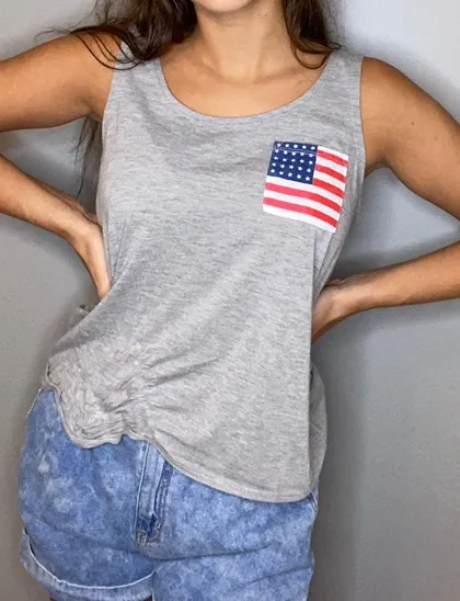 usa tank top Size M - Image 2