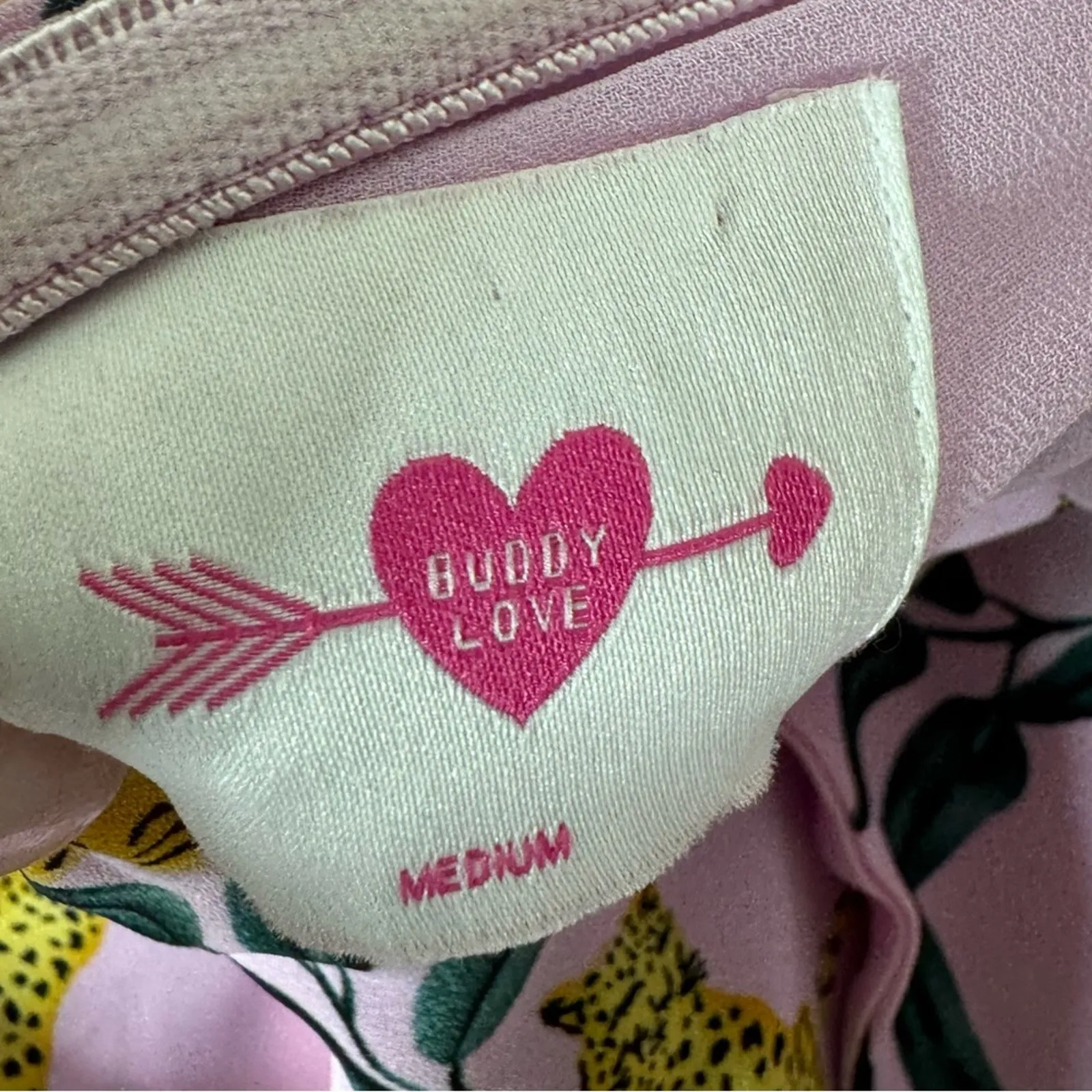 BuddyLove Jumbie Sleeveless Romper - Jungle Cat - Purple medium - Image 3