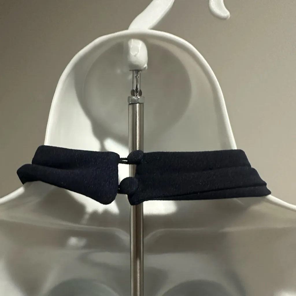 Lulu's Navy High Low Halter Dress NWOT Sz XS prom hoco wedding guest party gala - Image 7