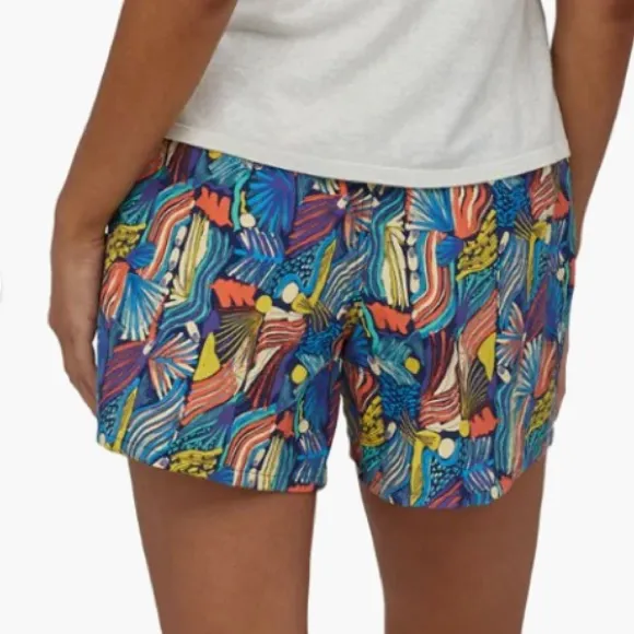 Patagonia NWTS Baggies 5 Inch Inseam Shorts Joy Pitch Blue size XS - Image 2