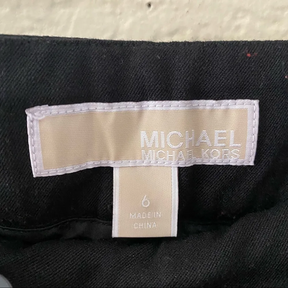 MK Black dress Pants Size 6 - Image 8