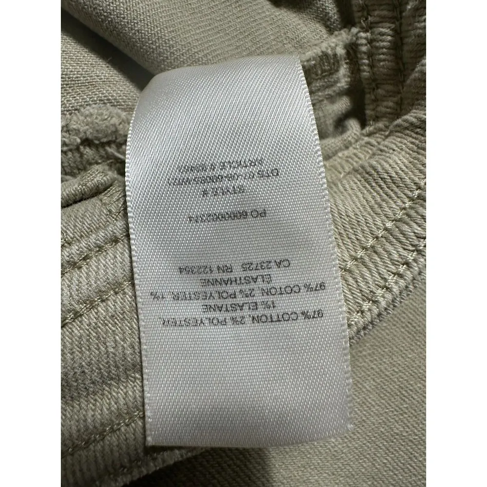 Aritzia Wilfred Free Beige Tan Jeans Size 10 - Image 10