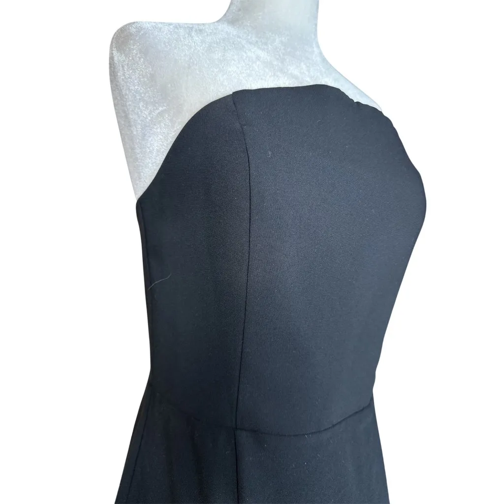 Amanda Uprichard x REVOLVE Wolfe Gown in Black Small New Womens Maxi Dress - Image 8