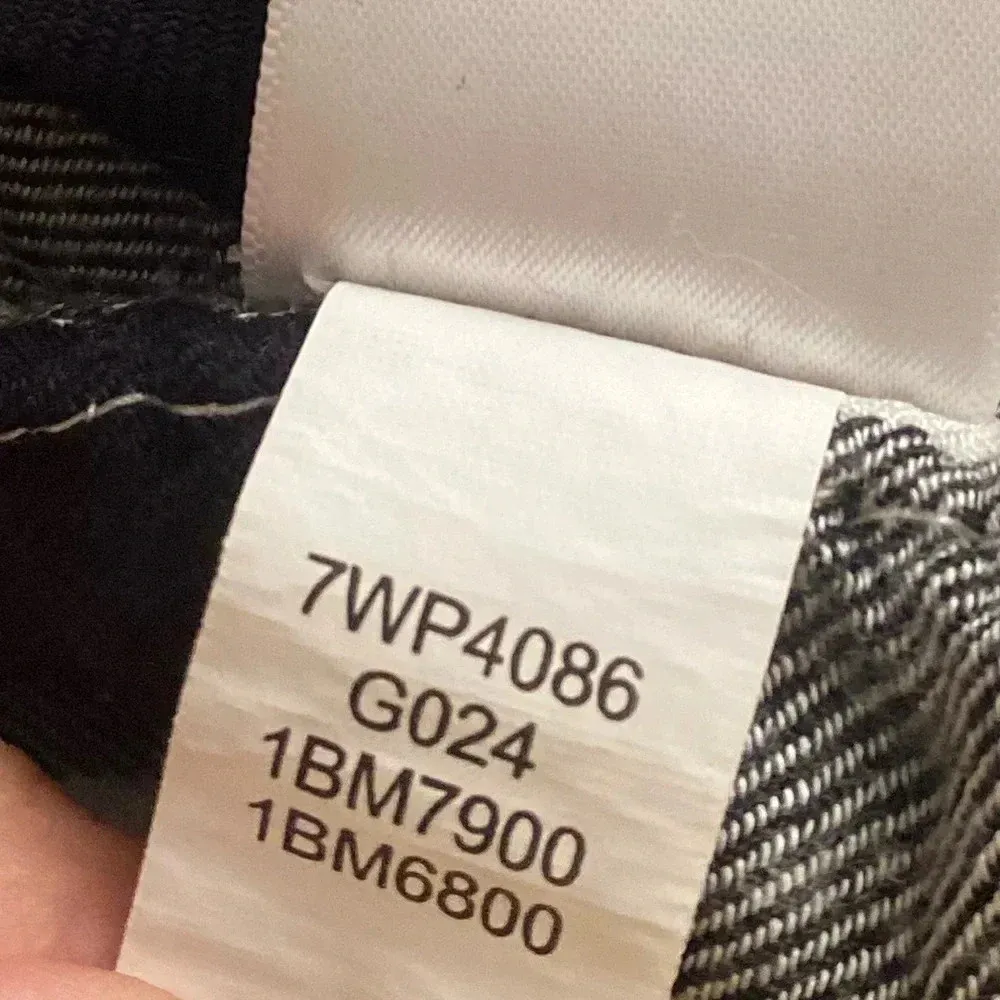 💥Lucky Brand Women Buffalo Plaid Buttons Down Top Black & White M - Image 11