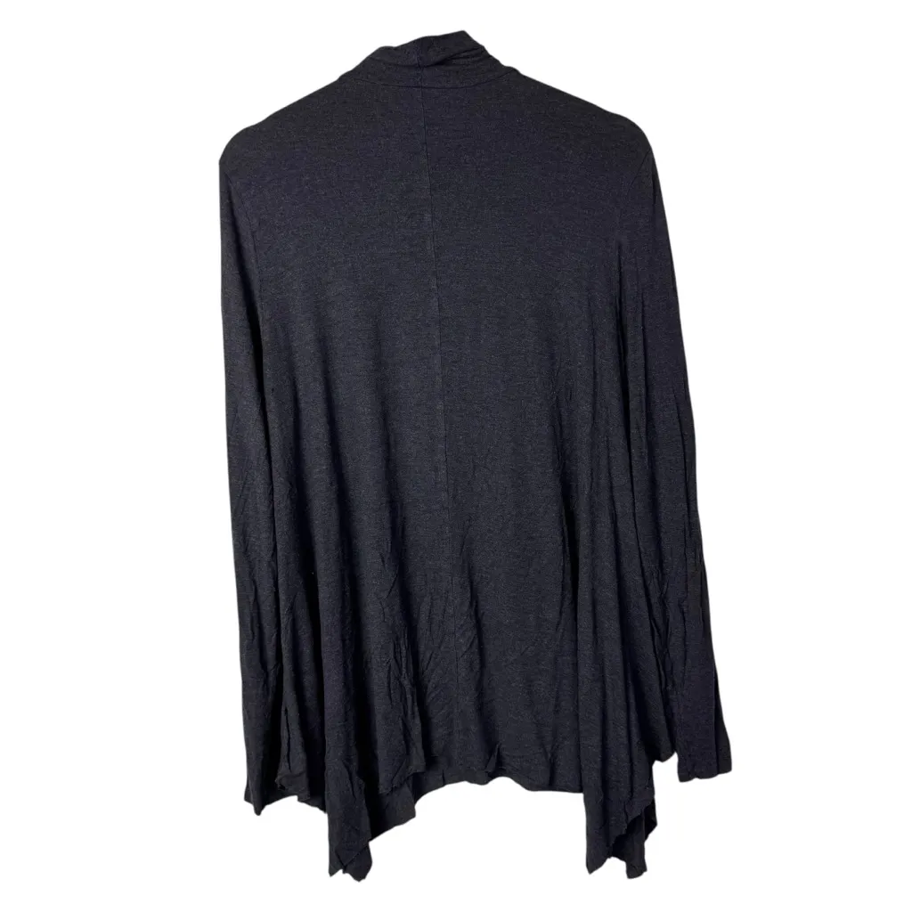American Eagle Soft & Sexy Navy Blue Turtleneck Long Sleeve Swing Top XL - Image 2