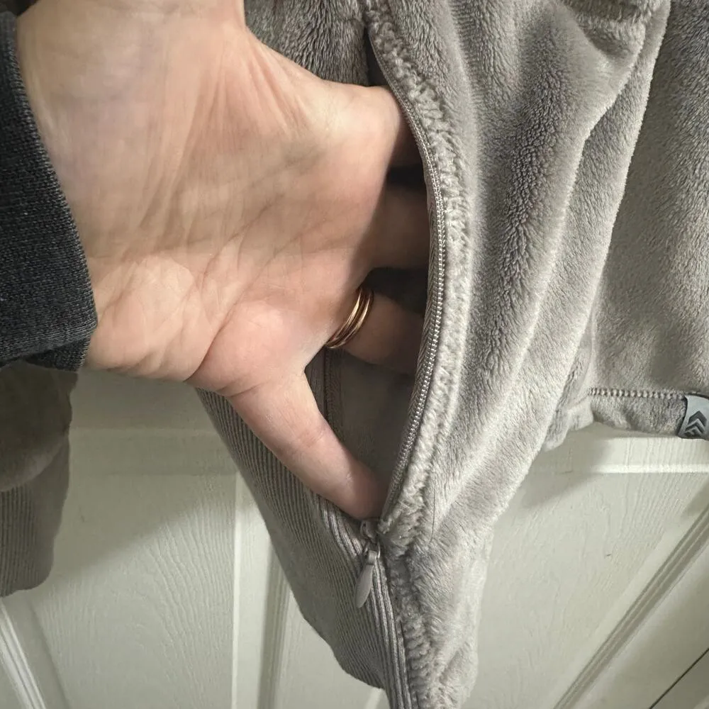 Free Country Women's Plush Butter Pile Soft & Cozy Jacket XL Walnut size XXL - Image 6