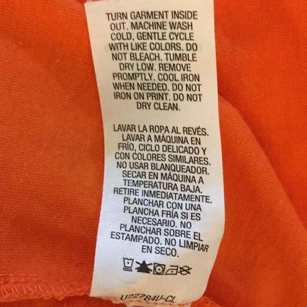 New! Super comfy Halloween 🎃 Tee Orange Size 1X - Image 5