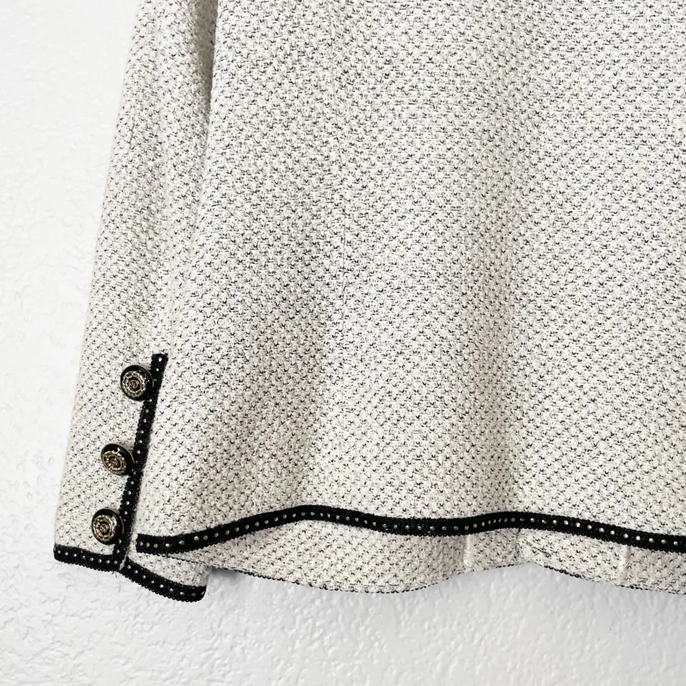 ST. JOHN Vintage 90’s Tweed Zip Up Blazer - Image 6