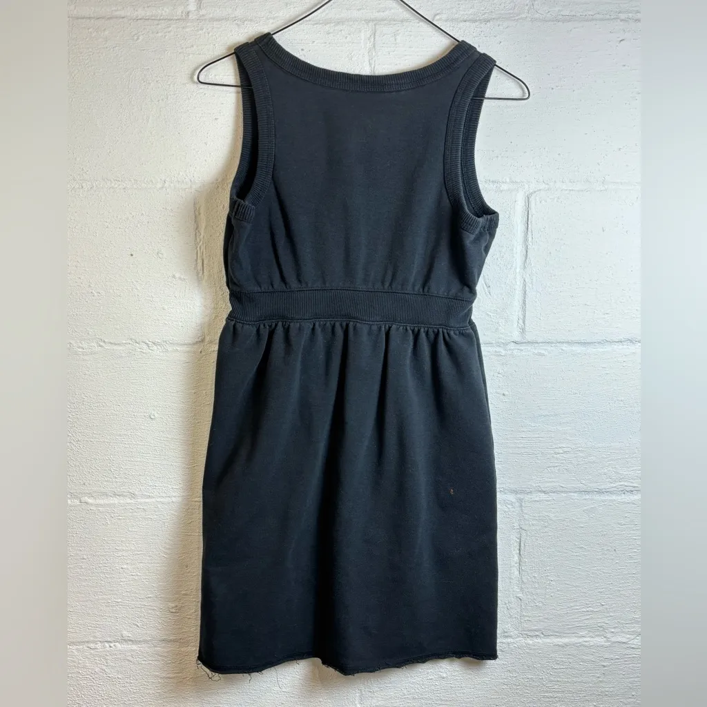 PINK Victoria’s Secret Woman’s Black Y2K Athletic Casual Sweat Dress Size XS - Image 7