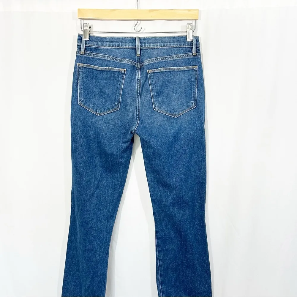 Frame Le High Straight Jeans in Reef Point - Image 7