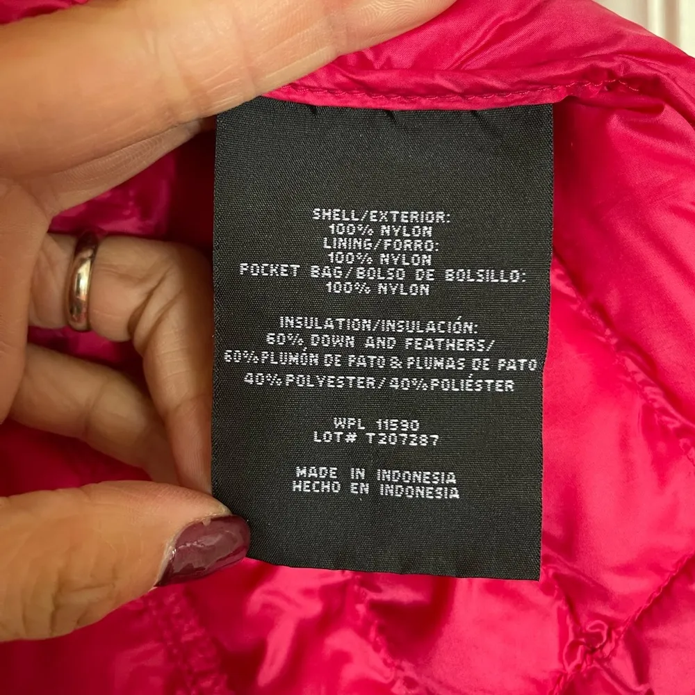 32 Degrees Heat 32 degrees Pink Down Feather Puffer Jacket M GUC - Image 7