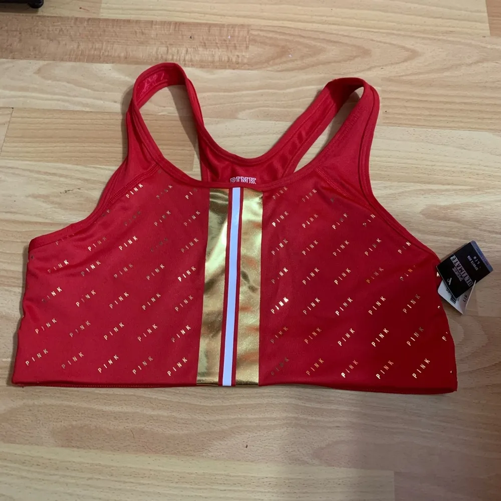 Pink Victoria secret sports bra - Image 2