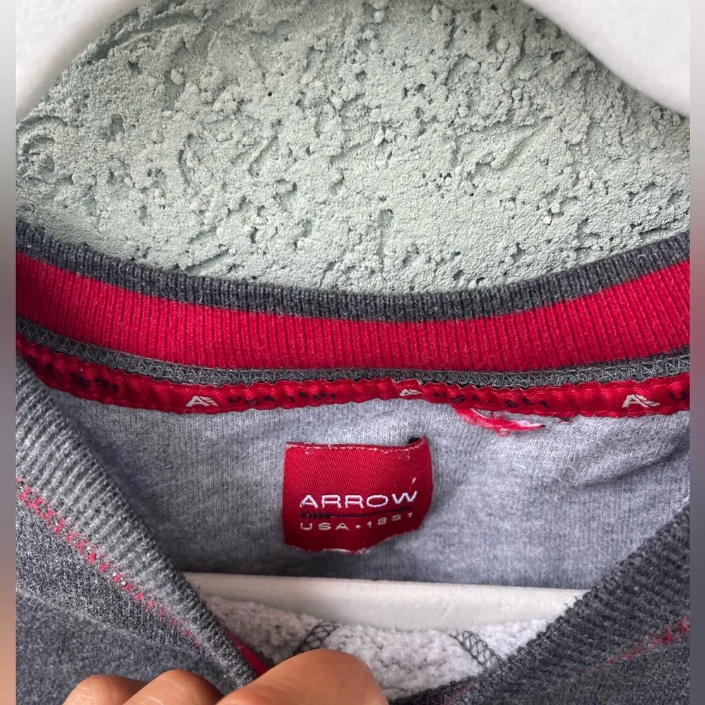 Charcoal Grey Sweatshirt Gray Size M - Image 3