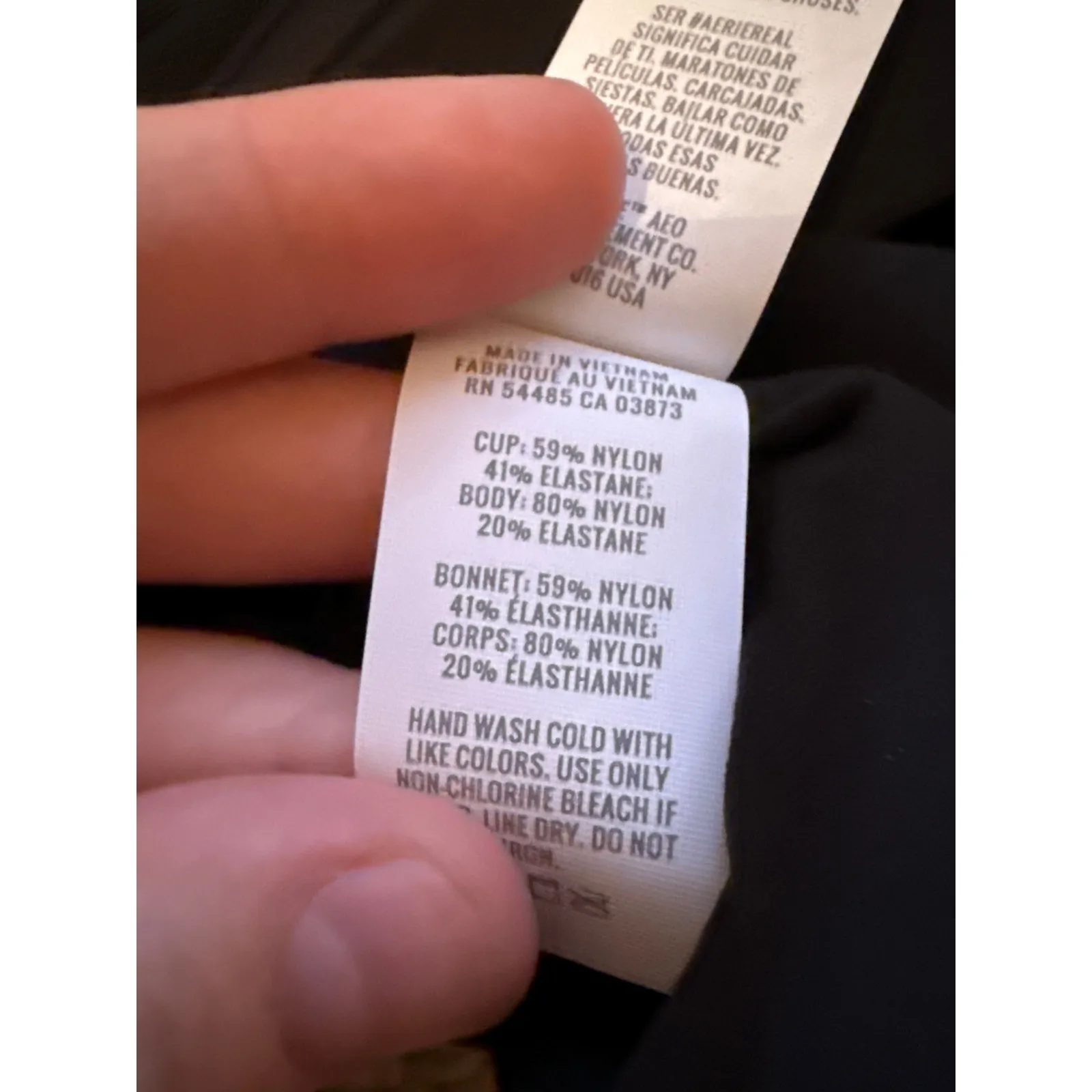 Aerie Smoothez by  Black Pullover Bralette Sz‎ S NEW - Image 4